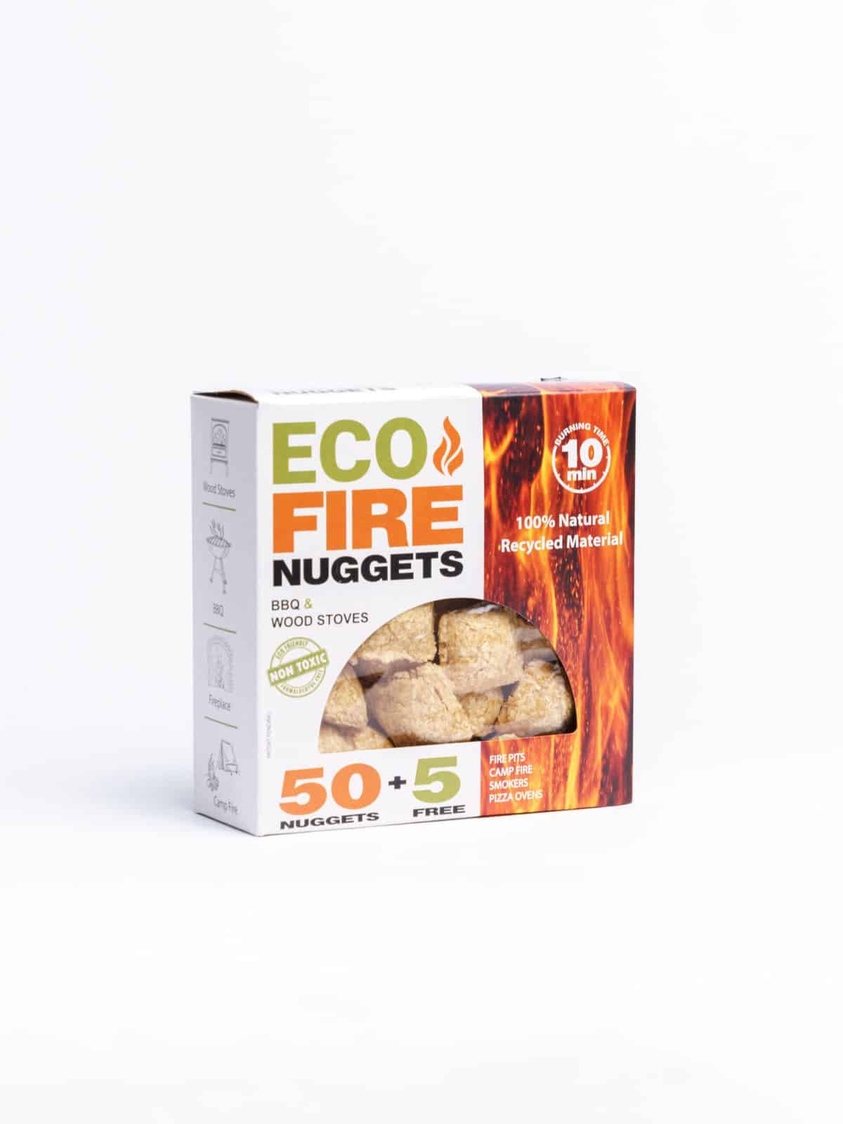 Eco Fire Nuggets - מדליק פחמים ועץ להסקה - Eco Firestarters