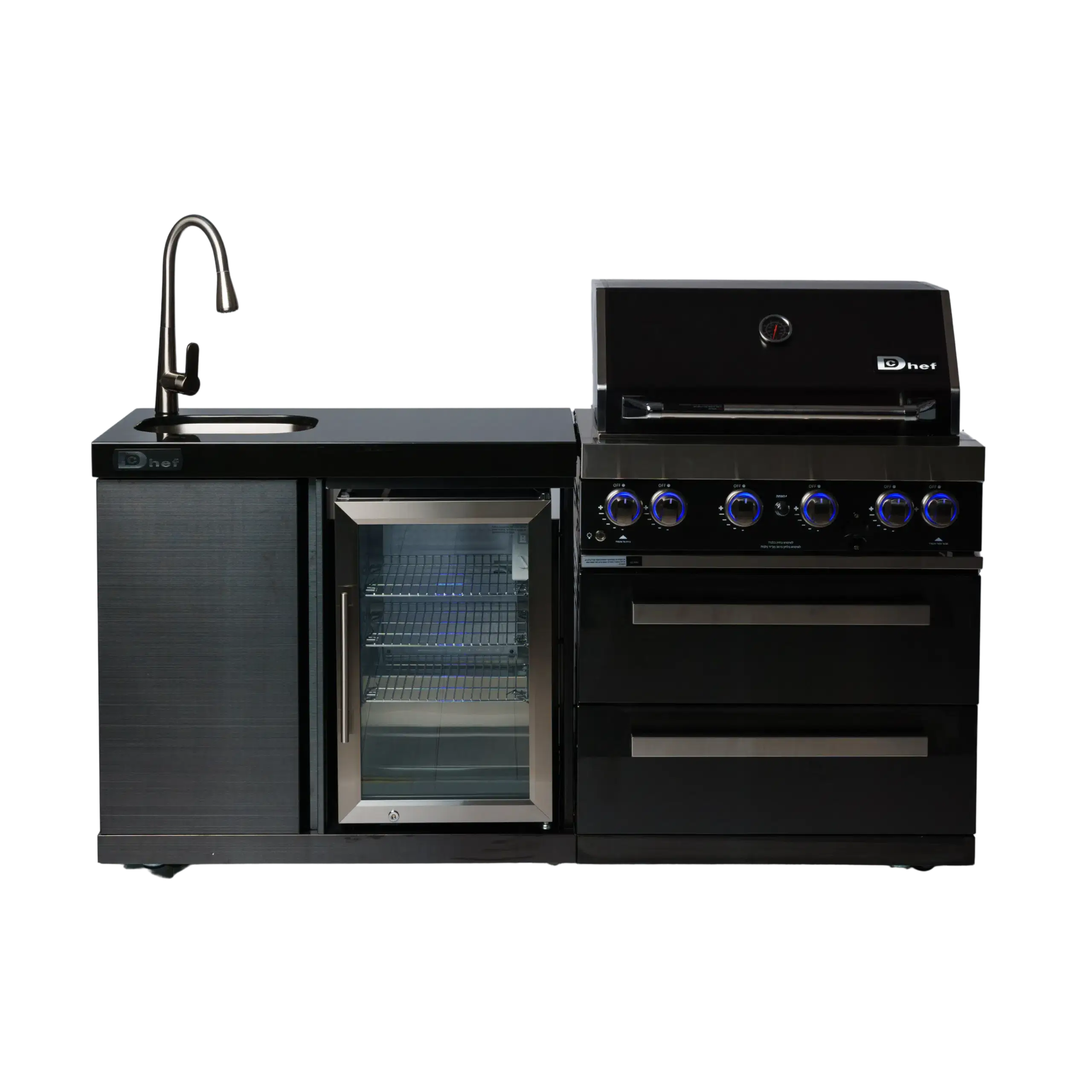 מטבח חוץ יוקרתי BLACK MIDNIGHT