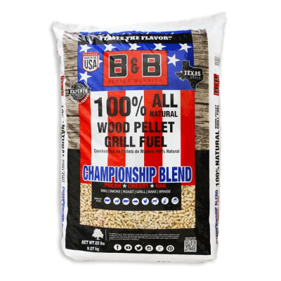 שבבי פלט 9.07 קילו Championship Blend מבית B&B